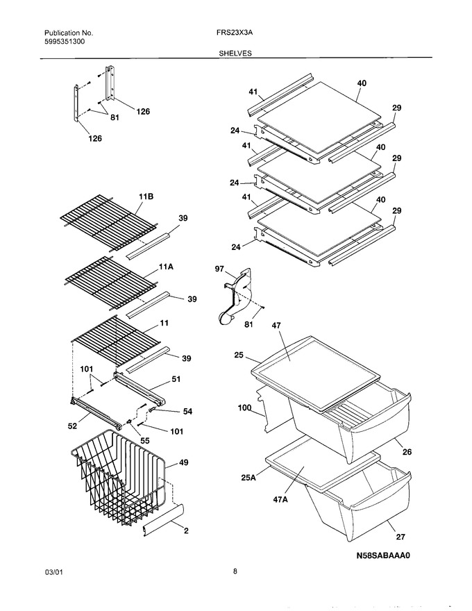 Diagram for FRS23X3AW0