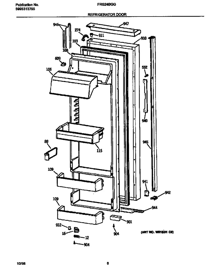 Diagram for FRS24BGGW0
