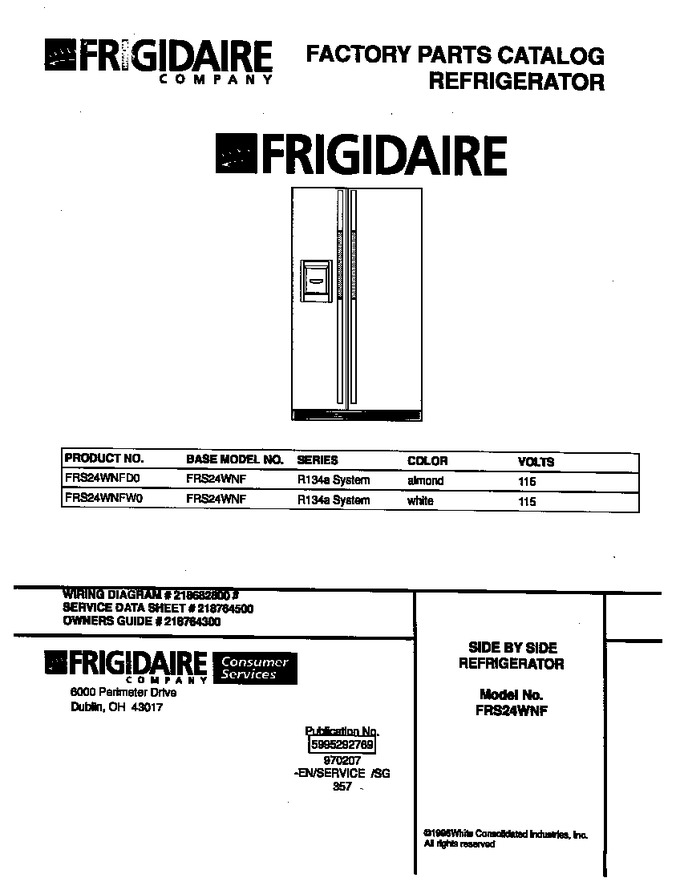 Diagram for FRS24WNFW0