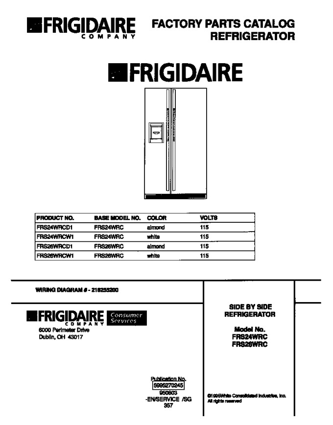 Diagram for FRS26WRCW1