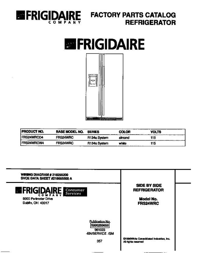 Diagram for FRS24WRCW4