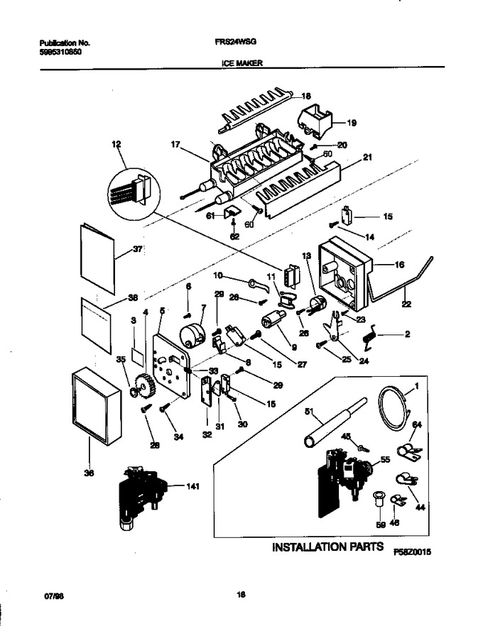 Diagram for FRS24WSGD0