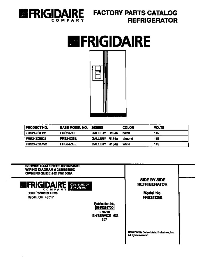 Diagram for FRS24ZGED2