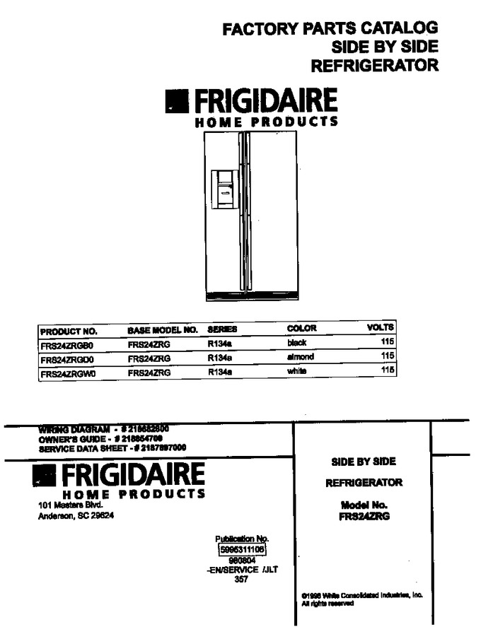Diagram for FRS24ZRGB0