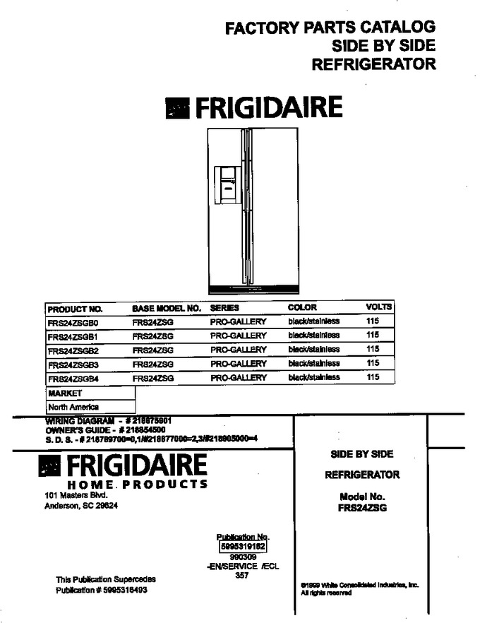 Diagram for FRS24ZSGB3