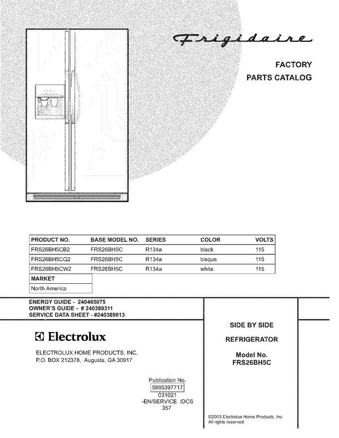 Diagram for FRS26BH5CB2