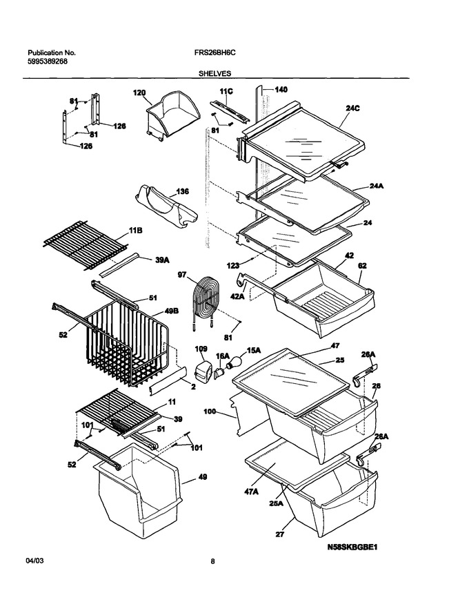 Diagram for FRS26BH6CB0