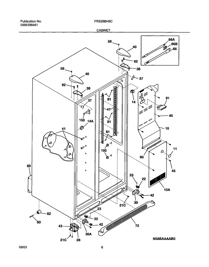 Diagram for FRS26BH6CS3