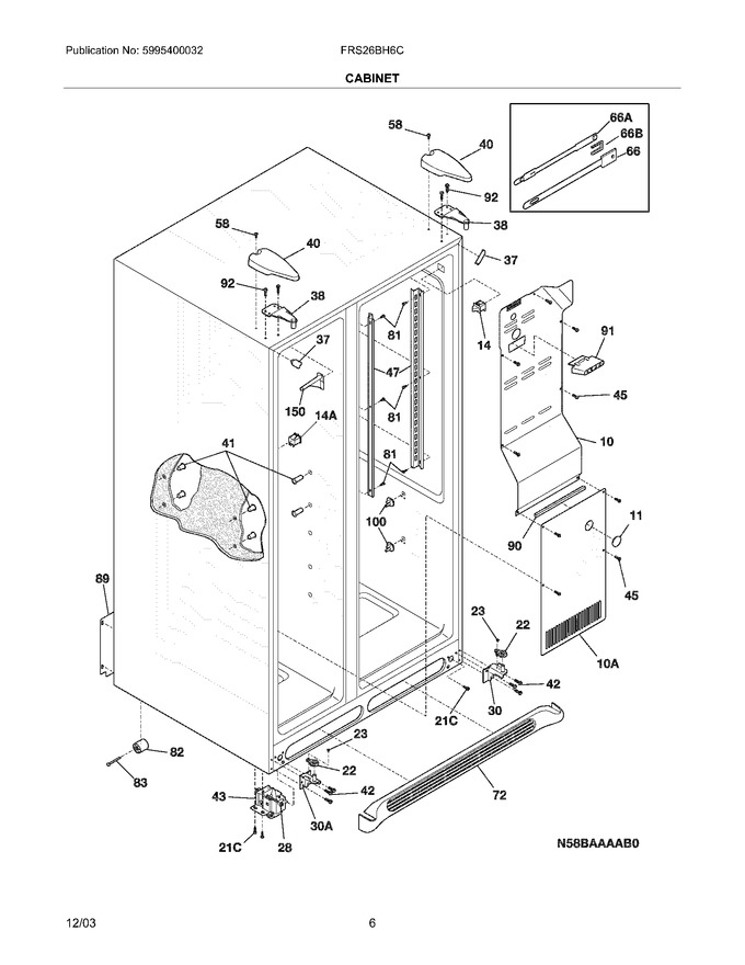 Diagram for FRS26BH6CW3