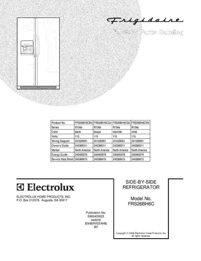 Diagram for FRS26BH6CB4