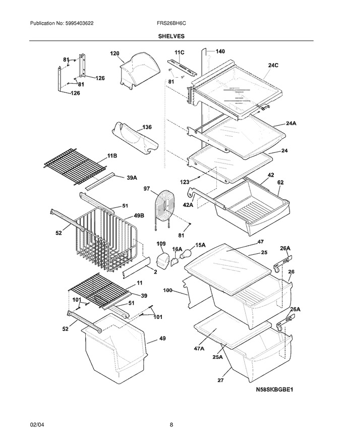 Diagram for FRS26BH6CB4
