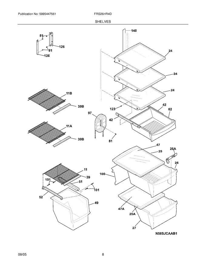 Diagram for FRS26HR4DW9