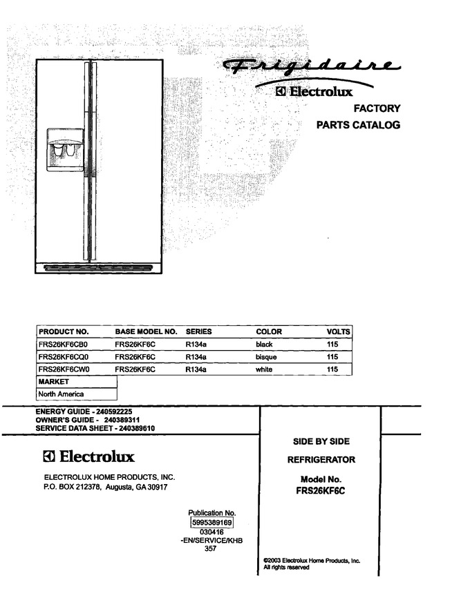 Diagram for FRS26KF6CQ0