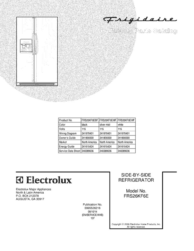 Diagram for FRS26KF6EBF