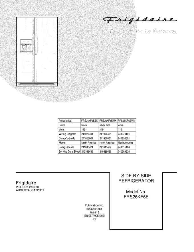Diagram for FRS26KF6EMK