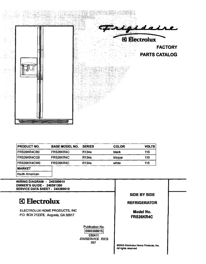 Diagram for FRS26KR4CQ0