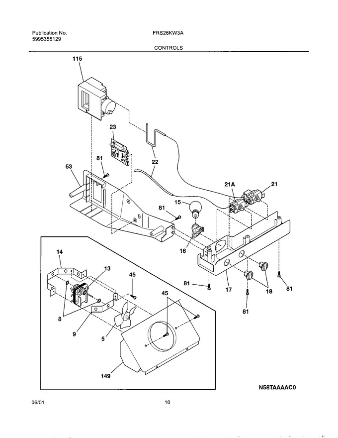 Diagram for FRS26KW3AW1