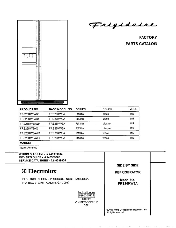 Diagram for FRS26KW3AQ0