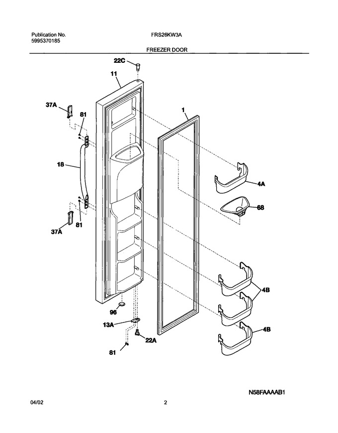 Diagram for FRS26KW3AB4