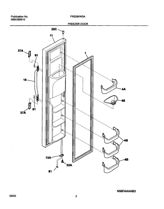 Diagram for FRS26KW3AB6