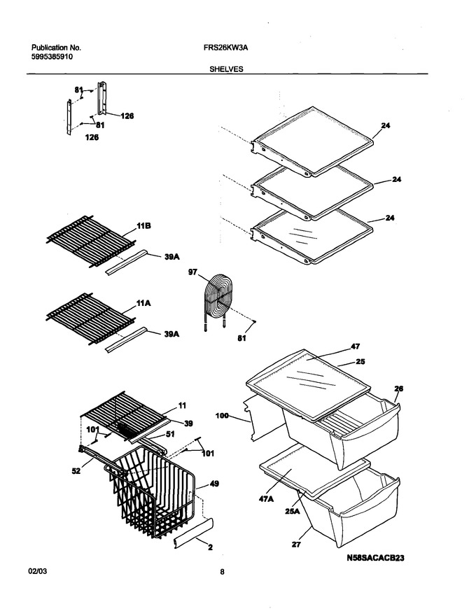Diagram for FRS26KW3AW6