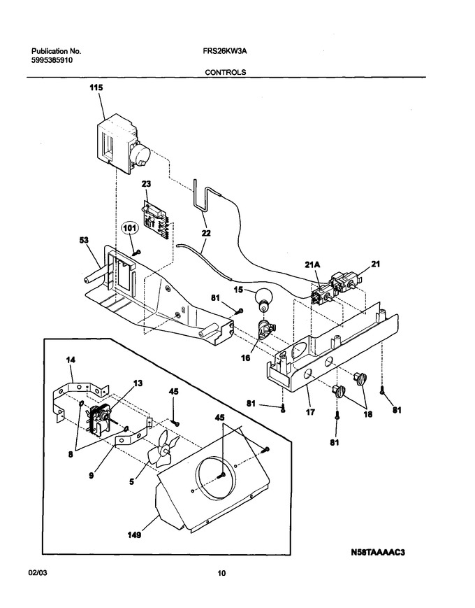 Diagram for FRS26KW3AW6