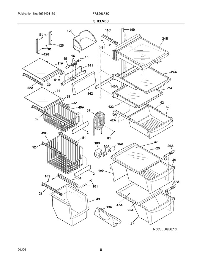 Diagram for FRS26LF8CQ0
