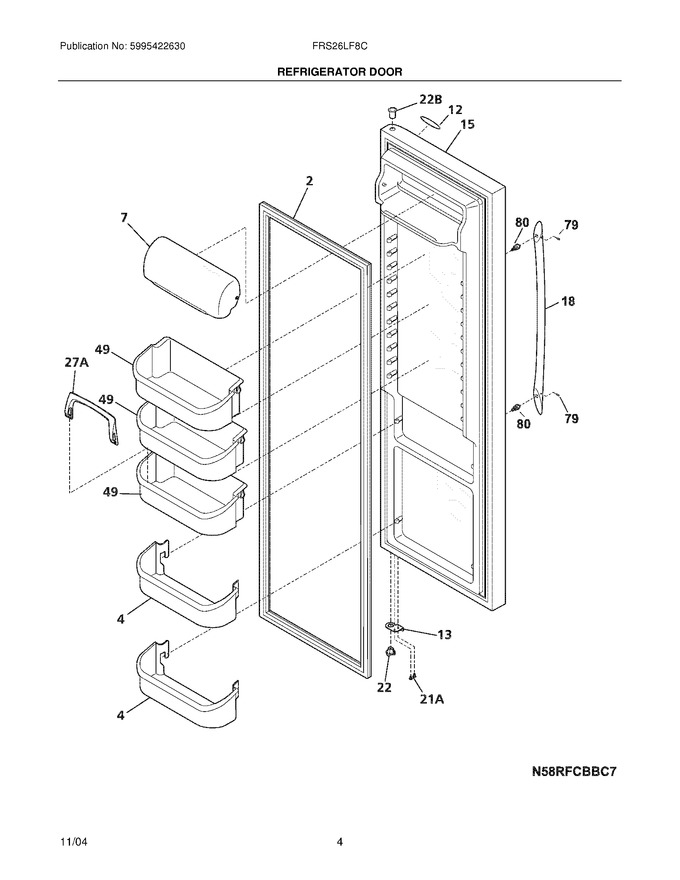 Diagram for FRS26LF8CS4