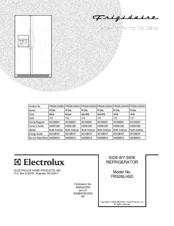 Diagram for FRS26LH5DQ4
