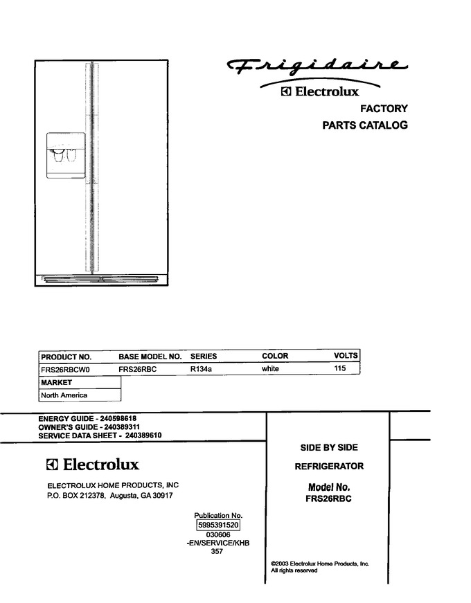 Diagram for FRS26RBCW0