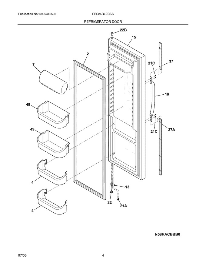Diagram for FRS26RLECSS
