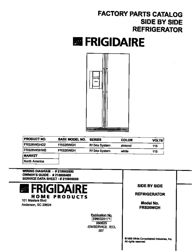 Diagram for FRS26WGHW2
