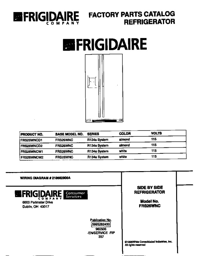 Diagram for FRS26WNCD1