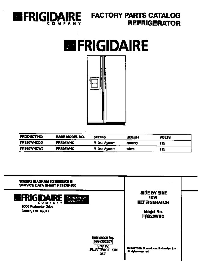 Diagram for FRS26WNCD5