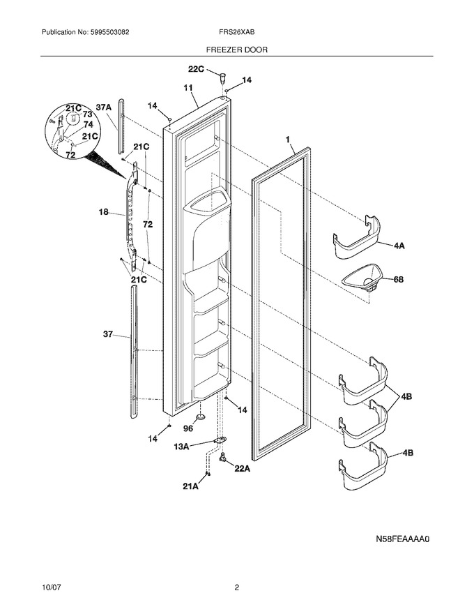 Diagram for FRS26XABW0