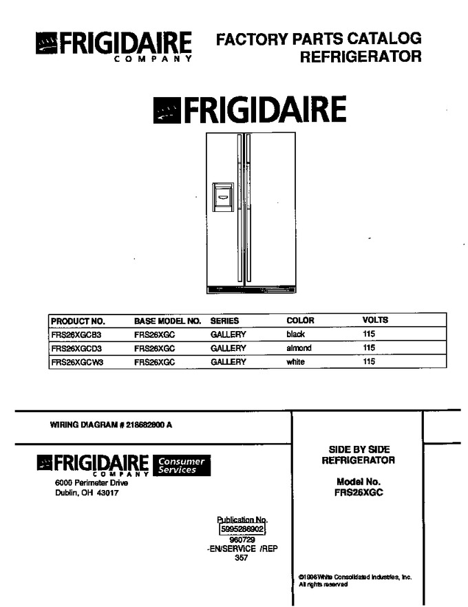 Diagram for FRS26XGCD3