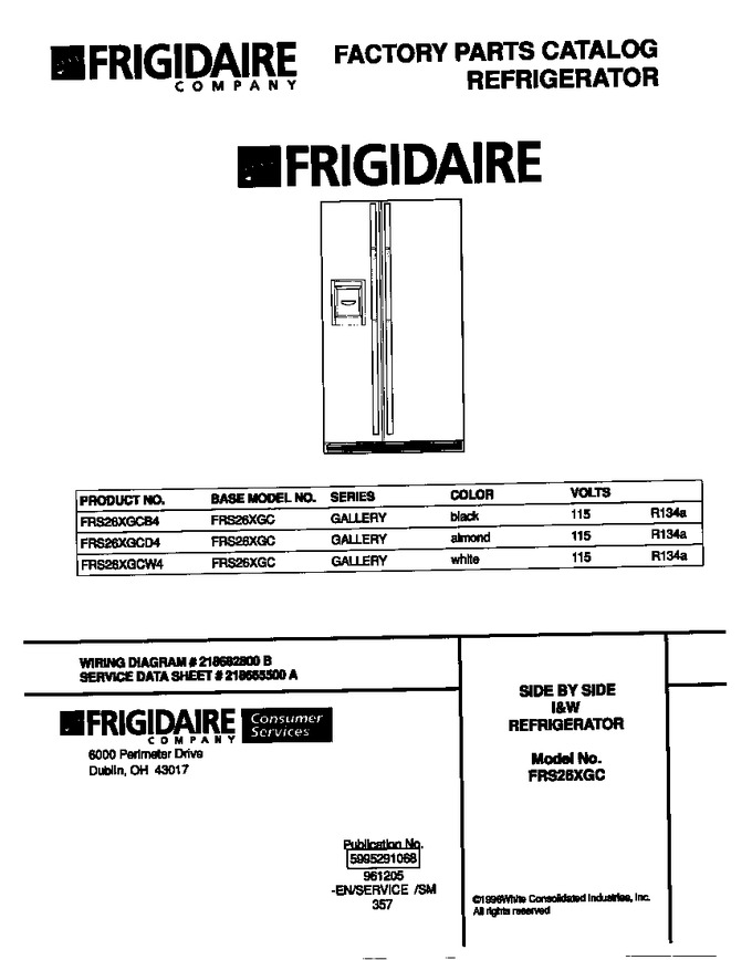 Diagram for FRS26XGCD4