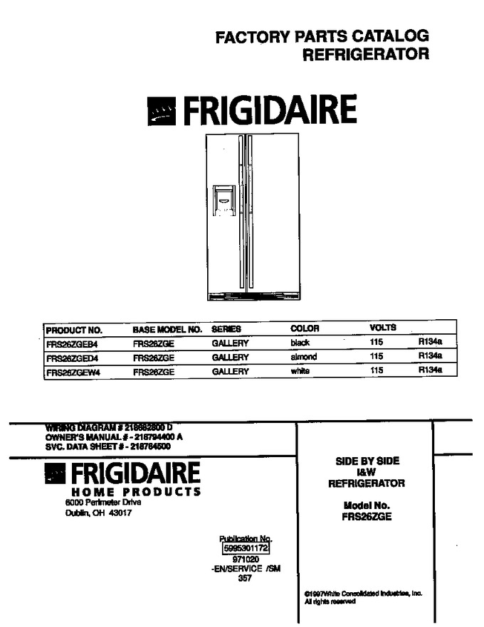 Diagram for FRS26ZGEW4