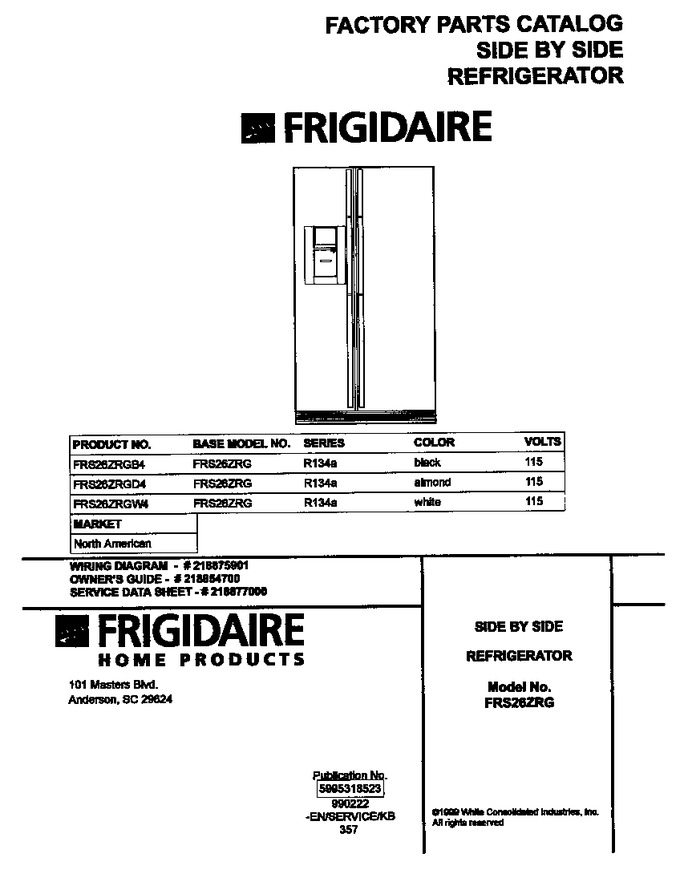 Diagram for FRS26ZRGD4