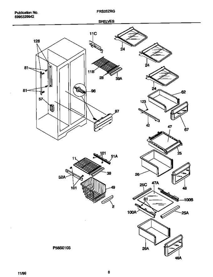 Diagram for FRS26ZRGW9