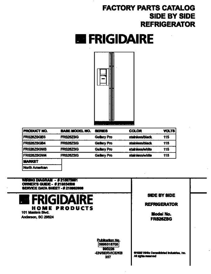 Diagram for FRS26ZSGB3