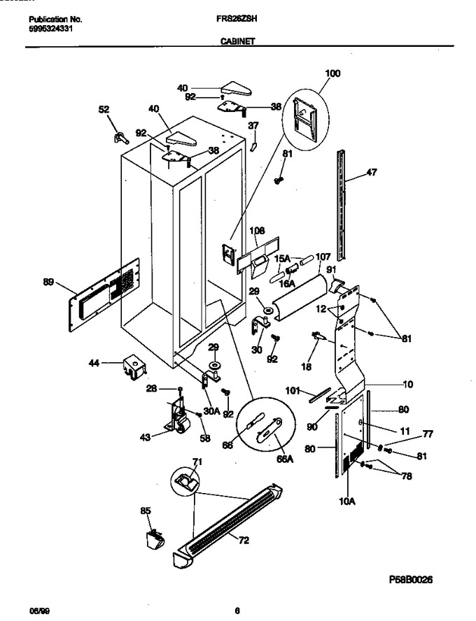 Diagram for FRS26ZSHW0