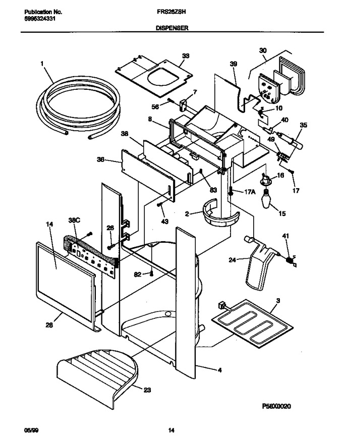 Diagram for FRS26ZSHB0