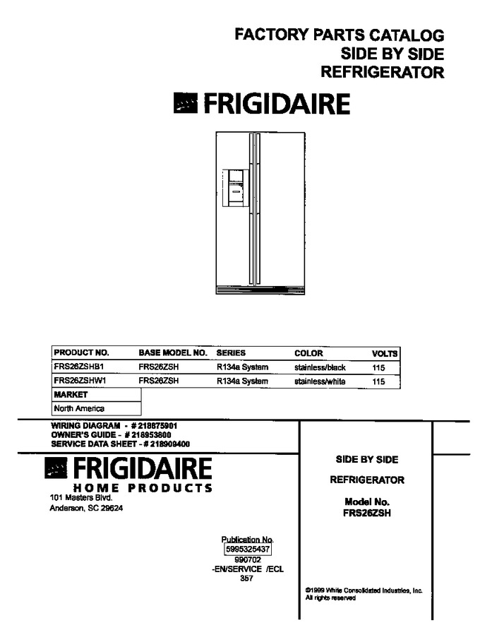 Diagram for FRS26ZSHW1