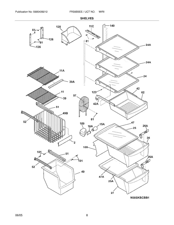 Diagram for FRS6B5EEW3