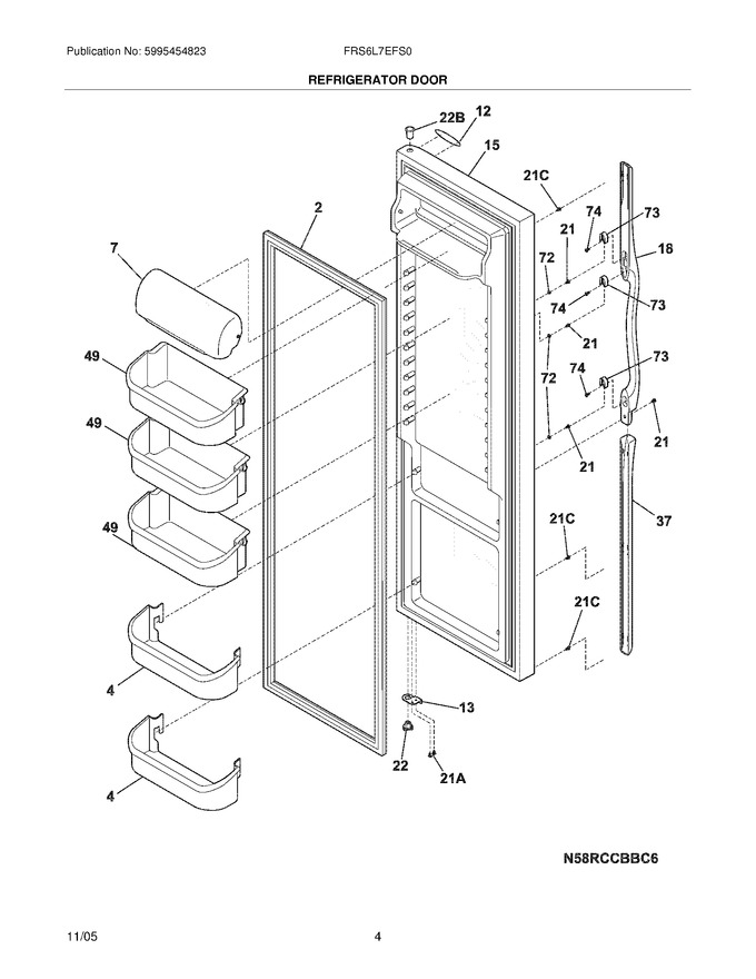 Diagram for FRS6L7EFS0