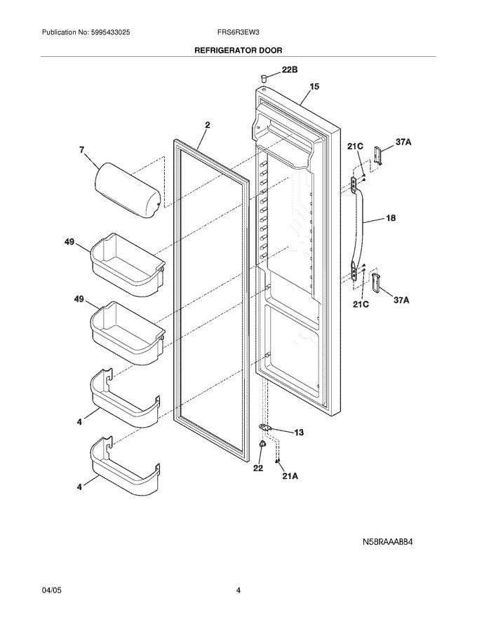 Diagram for FRS6R3EW3
