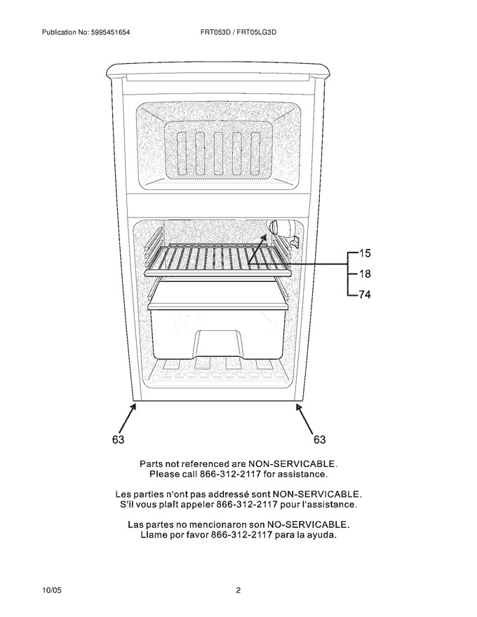Diagram for FRT05LG3DS