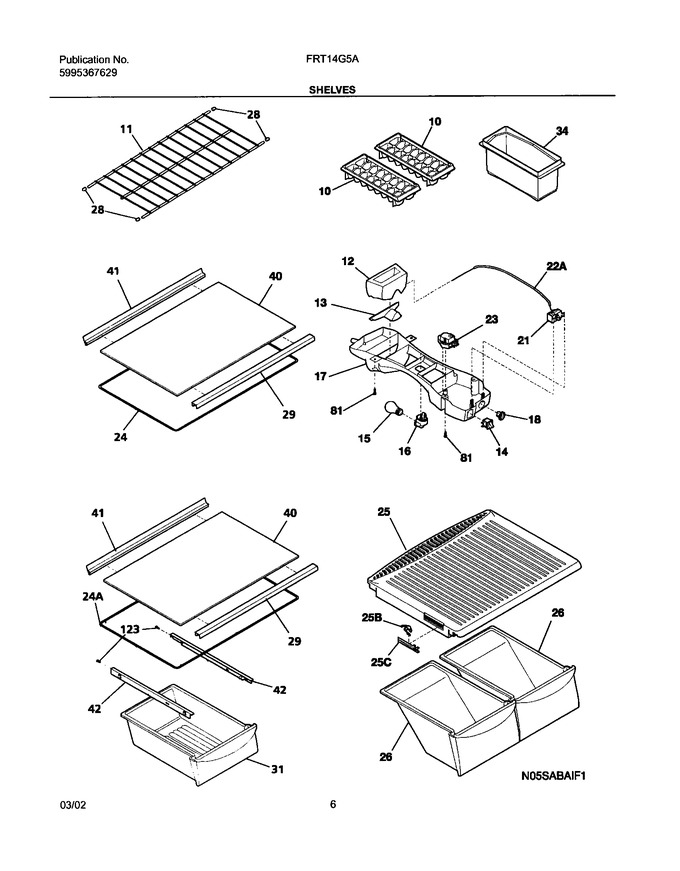 Diagram for FRT14G5AW0