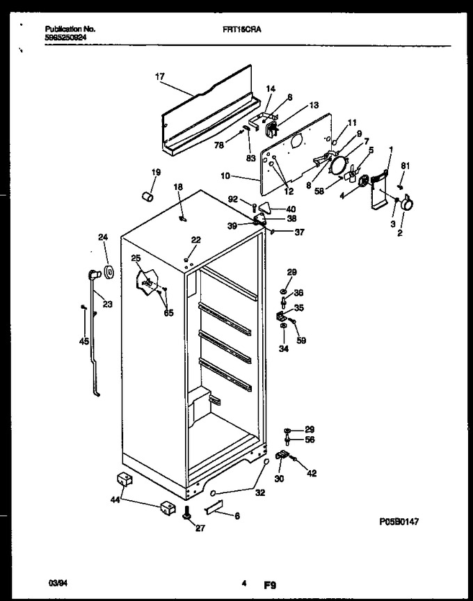 Diagram for FRT15CRAZ0